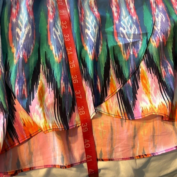 Athleta Martinique Ikat Dress faux wrap sundress - Picture 10 of 10